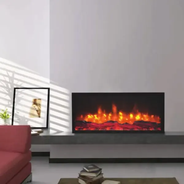 Wall mounted electric fireplace scene picture3