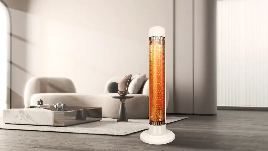 electric heater in living room