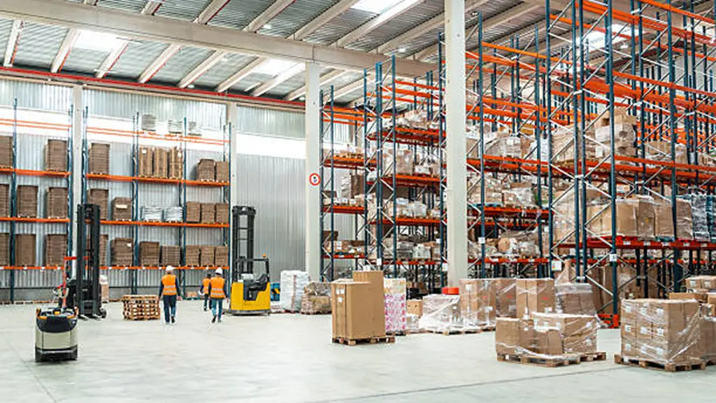 working in distribution warehouse