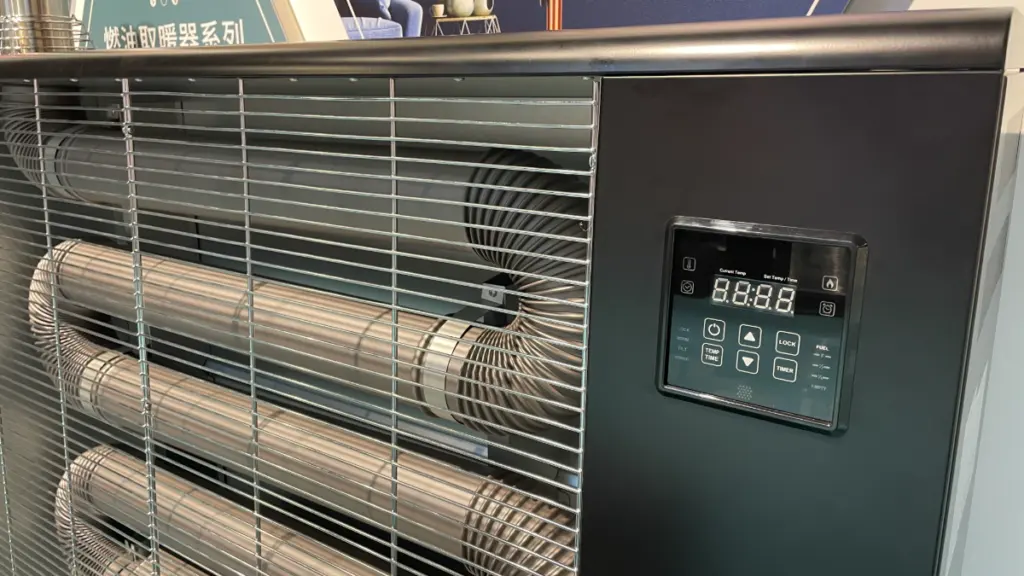 Close Up Yika Infrared Diesel Heater